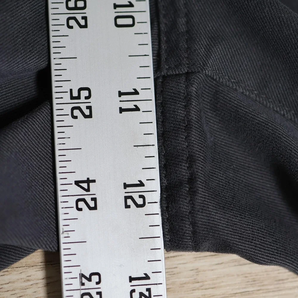 J. Hilburn Pants Mens 36x34 Gray Chino 5-Pocket Cotton Straight Fit Preppy